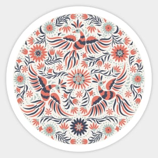 Mexican floral pattern Sticker